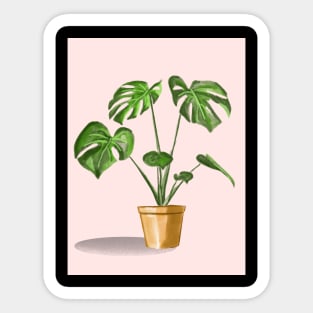 Potted Plant Sticker